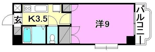 ベルメゾン古川1の間取り画像