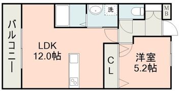 ヨーロピアンシャレー清水万石弐番館の間取り画像