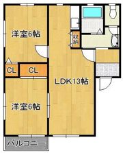 パルティールIの間取り画像