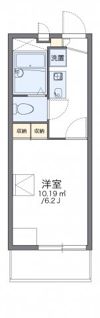 レオパレスヒューゲル五番館の間取り画像