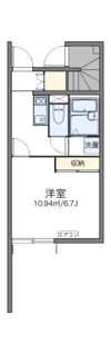 レオネクストBAKUROCHOの間取り画像