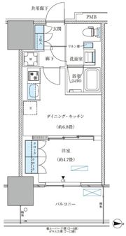 パークアクシス西大島コンフォートスクエアの間取り画像
