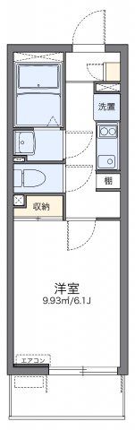 レオネクストラ メイジュ天神橋の間取り画像