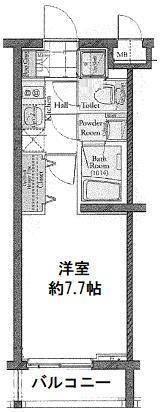 コンシェリア品川 THE RESIDENCEの間取り画像