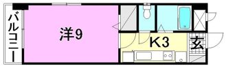 アマーレ中央の間取り画像