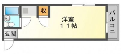 ponte吉島の間取り画像