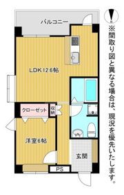 ビアリッツの間取り画像