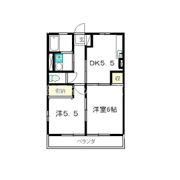 フジハイツAの間取り画像