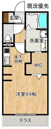 リュール東朝日町の間取り画像