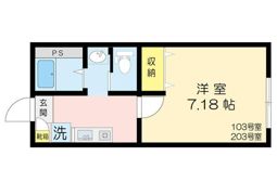 恋ヶ窪ベースの間取り画像