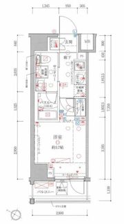 クレヴィスタ横浜関内の間取り画像