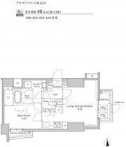 プラウドフラット南品川の間取り画像