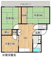 高田マンションの間取り画像