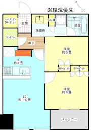 一条タワー 504号室の間取り画像