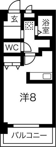 サンパレス植田の間取り画像