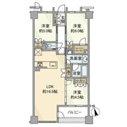 リビオ宮崎台レジデンスの間取り画像