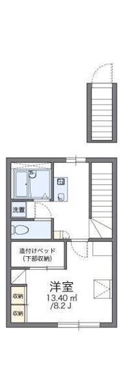 レオパレスユアーズ3の間取り画像