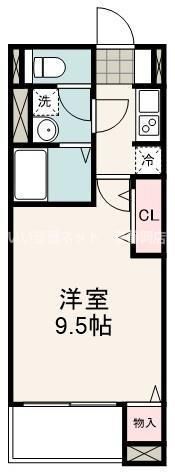 レジみん春日の間取り画像