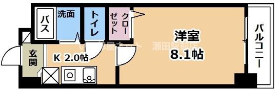 スマートコート南草津の間取り画像