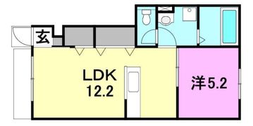 Girasole TACHIBANA3の間取り画像