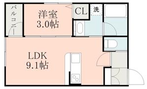 T＇sCASK小山の間取り画像