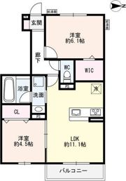 ソレイユ鴻の巣の間取り画像