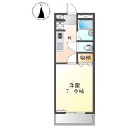 ガーデンヒルズ壱番館の間取り画像