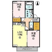 リビングタウン渕 Bの間取り画像