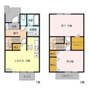 セジュールひかりE棟の間取り画像