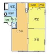 ポートストークAの間取り画像