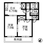 プリウス中庄Bの間取り画像