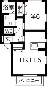 エルヴィータの間取り画像