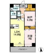 アロッジオ金剛の間取り画像