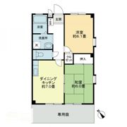 フォブール川津Dの間取り画像