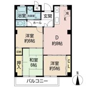 グランドール八光の間取り画像