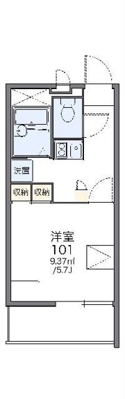 レオパレスグランシャリオの間取り画像
