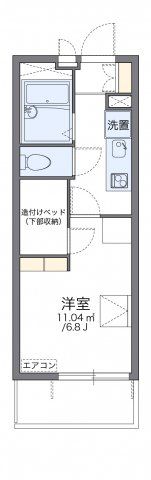 レオパレス十三Ⅱの間取り画像