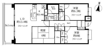 UURコート志木の間取り画像