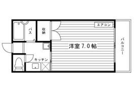 カナンハイツ津高の間取り画像