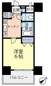スパシエルクス府中の間取り画像