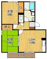 リベルテS. A棟の間取り画像