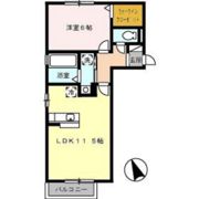 サニーコート五日市中央の間取り画像