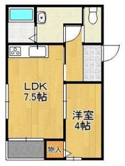 REVEメゾン九州病院前の間取り画像