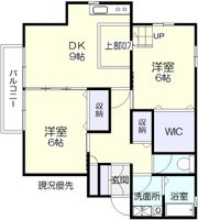ハイツBe Gladの間取り画像