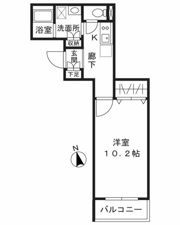 EDIAN武蔵小山の間取り画像