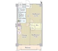 アンソレイユ氷川台の間取り画像