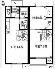 Breeze YAMADAの間取り画像