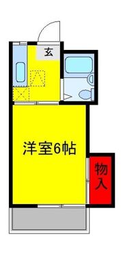 シャトン三山の間取り画像