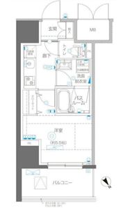 アルファレジデンシア南千住の間取り画像