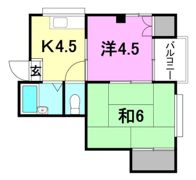サザン辻町の間取り画像